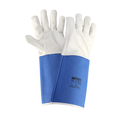 Guantes wolfpack Piel Serraje Largos 40 cm. talla unica