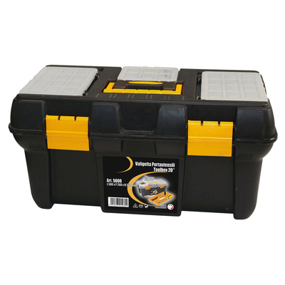 Caja Herramientas Polipropileno Con Organizadores 500x268x230 mm.