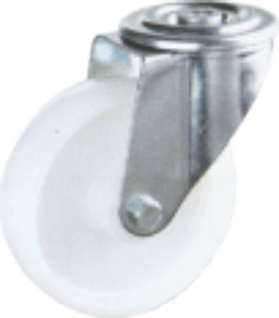 R. NYLON/POLIURETANO AGUJERO PASANTE INOX diametro 100