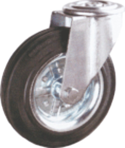 R. MG DIAMETRO 200 AGUJERO PASANTE GOMA NEGRA 