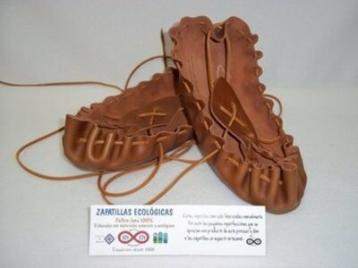 coriza de piel artesanal talla 20