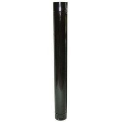 22011000 Tubo Estufa Negro Vitrificado  100mm