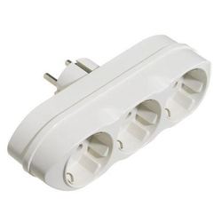 19110035 Adaptador 3 Tomas 16a 250v Schuko