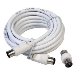 19020114 Prolongacion Tv-video 3mt - 9,5mm Blanco 