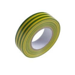 Cinta Aislante Wolfpack 20x19 Amarilla / Verde