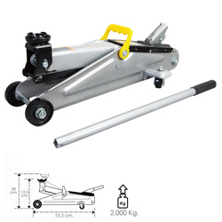 Gato Hidraulico Maurer Con Ruedas 2000 Kg. elevacion