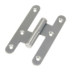03035026 Pernio Inox Canto Redondo Sin Remate 100 mm. Izquierda