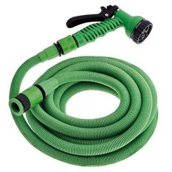 Tubo Extensible Riego Compacto .5-15 mt+pistola 7 posiciones