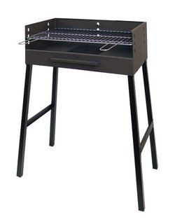 BARBACOA CON  PARRILLA ZINCADA  69 x 40 x 92CM