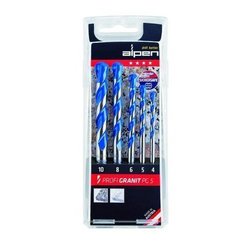 09083845 Estuche Brocas Alpen Granito 5 Pzas