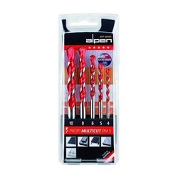 09083830 Estuche Brocas Alpen Multiuso Cilindrica 5 Piezas