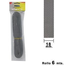 05250023 Cinta Persiana Wolfpack Gris 18 mm. Rollo 6 Metros