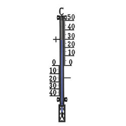 05160665 Termometro Exteriores / Interiores Metal 27 cm.