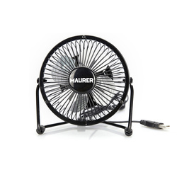 05380130 VENTILADOR SOBREMESA Ø 10 CM. FUNCIONAMIENTO USB