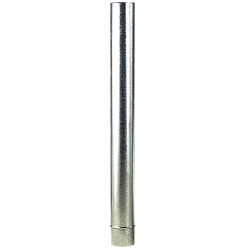 22010050  Tubo Estufa Galvanizado  100mm