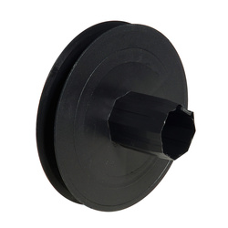 05250130 DISCO PERSIANA PLASTICO ESPIGA METALICA DIAMETRO 136X40 MM. CINTA 14 MM. 
