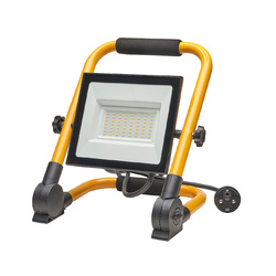 FOCO LED PLANO 30 WATT. LUZ BLANCA 4000? K IP 65 2400 LUMENES CON ASA DE TRANSPORTE