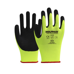 GUANTE LATEX SOFT FOAM WOLFPCK TALLA de 6 a la 11
