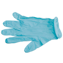 GUANTES DESECHABLES NITRILO TALLA M, L Y XL CAJA 100 UNIDADES