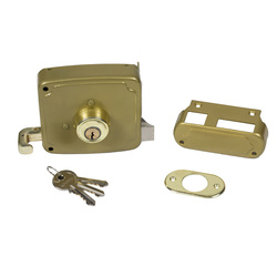 Cerradura S7 / 4125 100HB derecha Cilindro 50 mm. Sobreponer