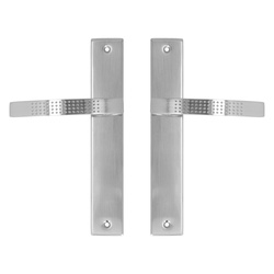 Juego Manillas Para Puertas "sena" metal satinado