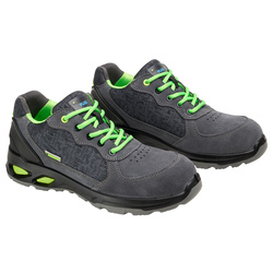 Zapatos Seguridad Maurer S1 Modelo Arlaz Antideslizante con Suela Composite y Resistencia a los Hidrocarburos. Tallas de la 38 a la 46